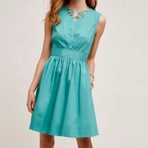 Maeve Turquoise Sleeveless Dress